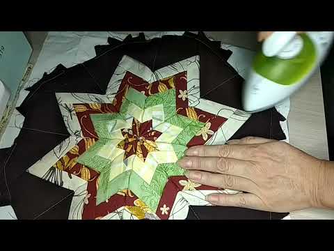Видео: #лоскутноешитьё #пэчворк
И снова артишок,но по новому, сидушка на стул из артишока.