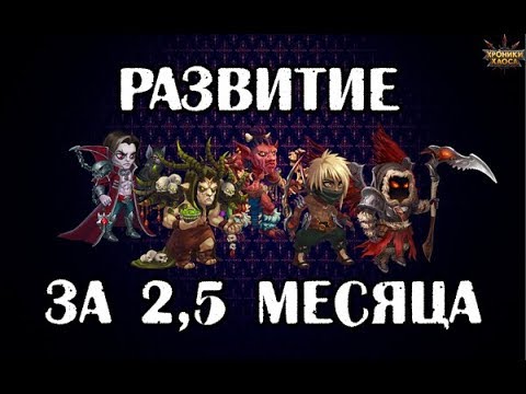 Видео: Хроники Хаоса. Развитие за 2,5 месяца.