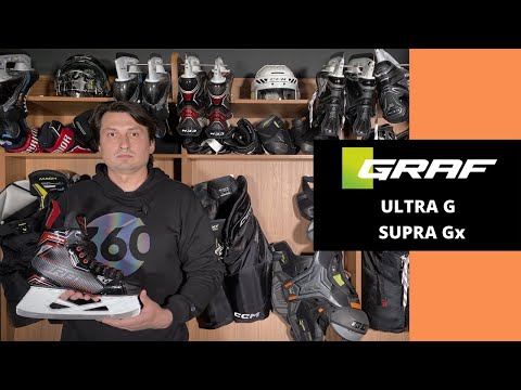 Видео: Коньки Graf Ultra G3075, G1075, G975, G875, Supra G515X: первый взгляд