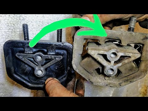 Видео: Замена правой подушки двигателя Daewoo Sens, Lanos (Дэу Сенс, Ланос) с кондиционером. АВТОпрактик