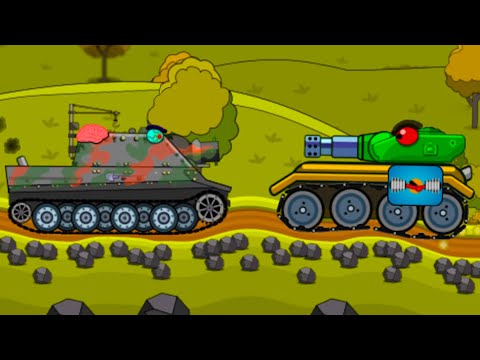 Видео: КРАФТ Танков в Tank Craft #3 Победил Босса танк Тигр и Дреб на Машинки Кида