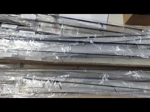 Видео: Получил запасные хлысты (кончики) на спиннинги 