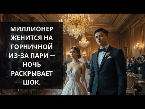 Видео: МИЛЛИОНЕР ЖЕНИТСЯ НА ГОРНИЧНОЙ ИЗ-ЗА ПАРИ — НОЧЬ РАСКРЫВАЕТ ШОК.