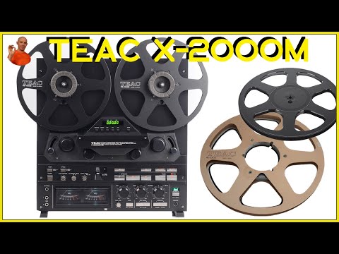 Видео: Teac X-2000M обзор катушечного магнитофона