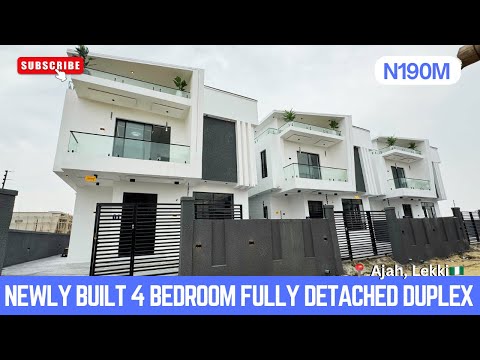 Видео: ПРОДАЕТСЯ ДОМ В ЛЕККИ, ЛАГОС, НИГЕРИЯ; НОВЫЙ ОТДЕЛЬНЫЙ ДУПЛЕКС С 4 СПАЛЬНЯМИ НА ПРОДАЖУ В АДЖАХЕ