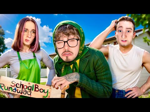 Видео: ПРИТВОРЯЮСЬ БАБУШКОЙ И СБЕГАЮ ОТ ЗЛЫХ РОДИТЕЛЕЙ В SCHOOLBOY RUNAWAY В МАЙНКРАФТ!