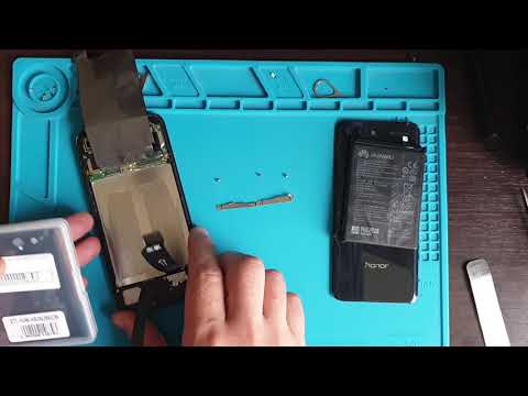 Видео: Honor 10 замена батарейки и задней крышки / Honor 10 replacement battery