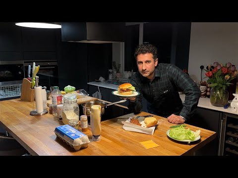 Видео: Кухня ASMR: бургеры и блины