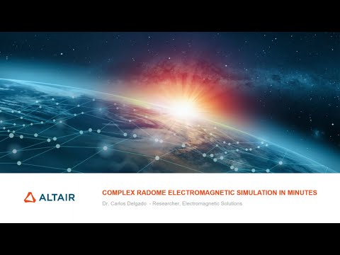 Видео: Вебинар №4 - Электромагнитное моделирование сложных обтекателей за минуты.