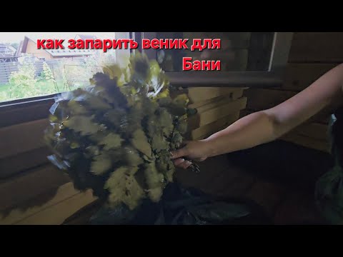 Видео: Лучший Способ Запарить Веники!!!