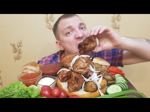 Видео: Шашлык /Овощи /Мукбанг /Mukbang  /Отвечаю на вопросы #мукбанг#шашлык#мукбангпарень