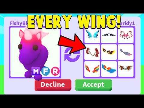 Видео: Я обменял КАЖДОЕ КРЫЛО в Adopt Me!