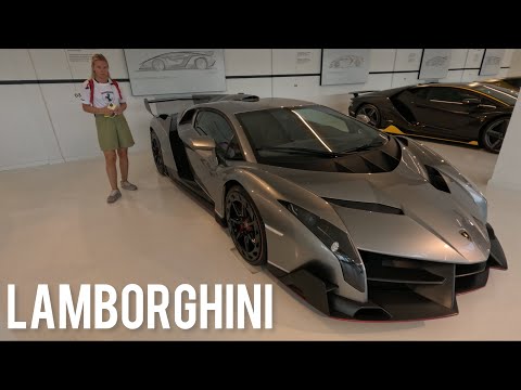 Видео: Lamborghini музей.Ламборгини,дорогие и редкие суперкары#lamborghini #supercars #обзор #review