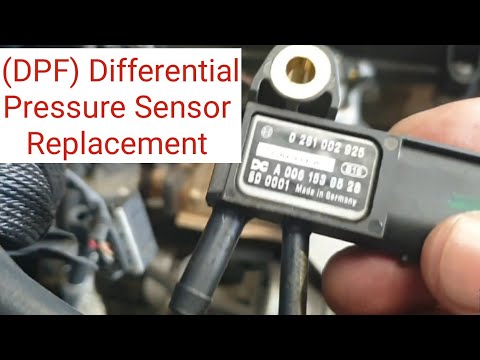Видео: Как заменить датчик дифференциального давления сажевого фильтра (DPF) на двигателе Mercedes OM651...