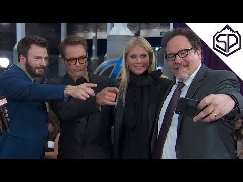 Видео: Каст "Мстители: Финал" на красной дорожке