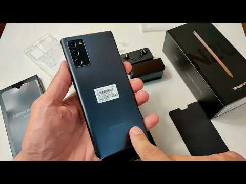 Видео: Распаковка Samsung Galaxy Note20 5G - Восстановленный с Алиэкспресс на Snapdragon 865