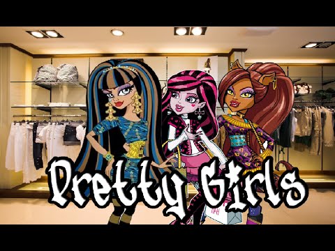 Видео: [Monster High]Клео, Дракулаура и Клодин. Клип - Pretty Girls