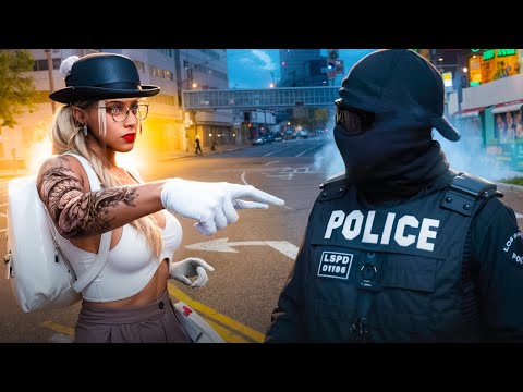 Видео: КОНФЛИКТ С АГРЕССИВНОЙ ДЕВУШКОЙ в ГТА 5 РП - GTA 5 RP MAJESTIC RP