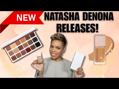 Видео: Новинки от Natasha Denona! HY Glam Foundation и Eye Sculpt Texture and Tone Palette Demo
