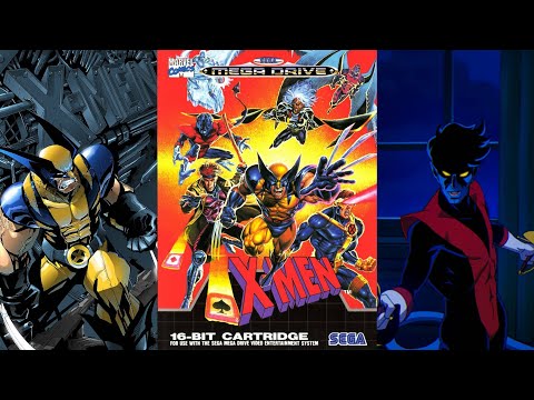 Видео: X-Men прохождение (Sega MD)