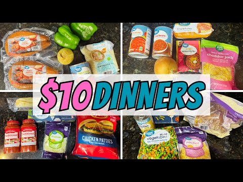 Видео: Челлендж «Еда за 10 долларов»! 4 простых и вкусных блюда для вашей семьи всего за 10 долларов или...