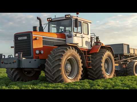 Видео: K-700A – Легендарный Русский Трактор | Мощь и Надежность на Поле