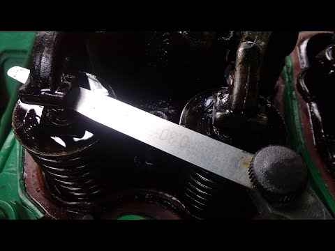 Видео: Регулювання клапанів трактора Т 40