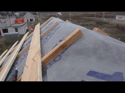 Видео: Гидроизоляция конька кровли