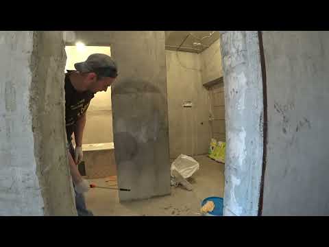 Видео: Ц\п штукатурка ломает газобетон - осторожно