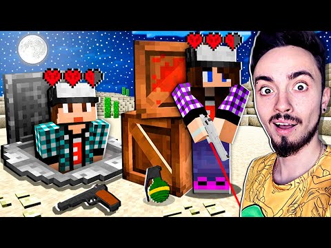 Видео: ОСТАЛСЯ ОДИН СРЕДИ СНАЙПЕРОВ В МАЙНРАФТ НО!