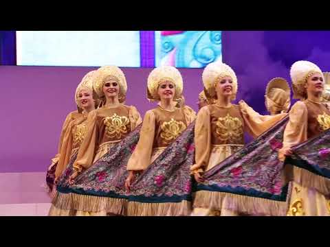 Видео: 2020 YICFFF, Taiwan- Raduga, Russia 07  хоровод с платками Dance with shawls