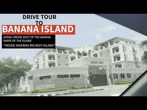 Видео: Внутри бананового острова Лагос: рай для миллиардеров в Нигерии 🏝️ (тур на машине + вид с дрона)
