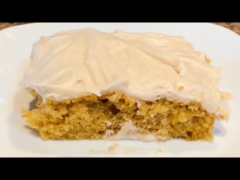 Видео: Тыквенный пирог с глазурью из сливочного сыра и корицы