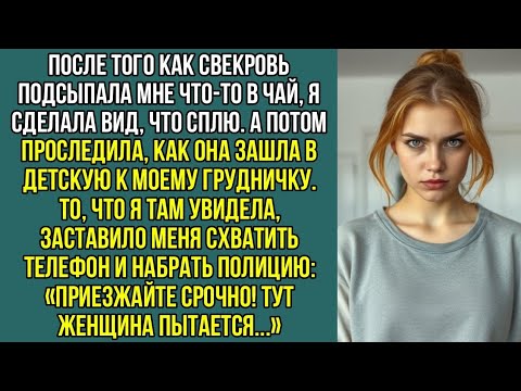 Видео: После того как свекровь подсыпала мне что то в чай, я сделала вид, что сплю и проследила за ней.