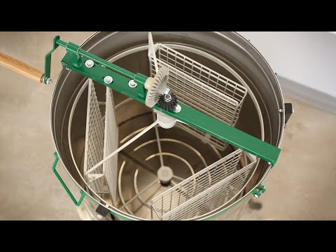 Видео: Обзор медогонки МП-3 рамочная оборотная. Эмаль