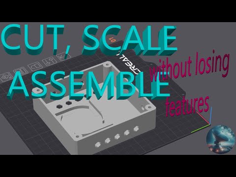 Видео: Учебное пособие по слайсеру Orca: РЕЗКА, МАСШТАБ, СБОРКА, ИСПРАВЛЕНИЕ