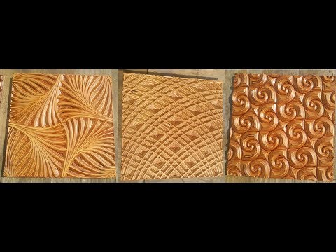 Видео: Макрос для 3д панелей .Фрезеровка фанеры / Macro for 3d panels .Milling plywood