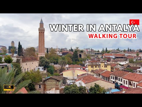 Видео: Анталия В Декабре 🇹🇷 Такую Анталию Не Увидеть В Сезон 🗺️ #анталья #зимаванталии #турция