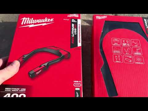 Видео: Фонарь Милуоки Milwaukee