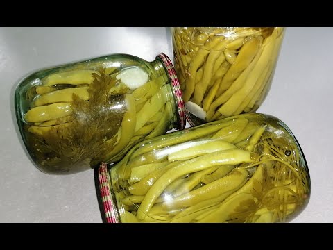 Видео: #Մարինացվածլոբի ձմռան համար   #маринованная фасоль на зиму  #pickled beans