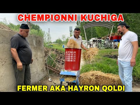 Видео: АЛ-ТЕМУР ДРОБИЛКА ТОПШИРИШ ЖАРАЁНИ