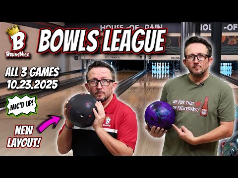 Видео: ВОЗМЕЗДИЕ ЗА СЛУЧАЙ СЛУЧАЯ! | Лига боулз BrunsNick! | HOUSE -OF- PAIN | 23.10.2025