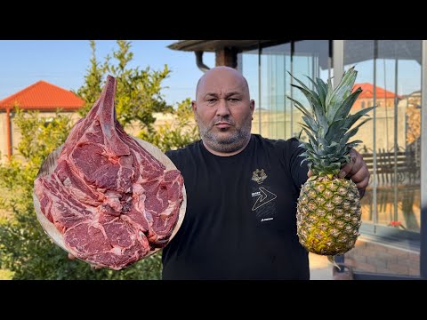 Видео: Правильный стейк + ананасовая сальса = лучший вкус!