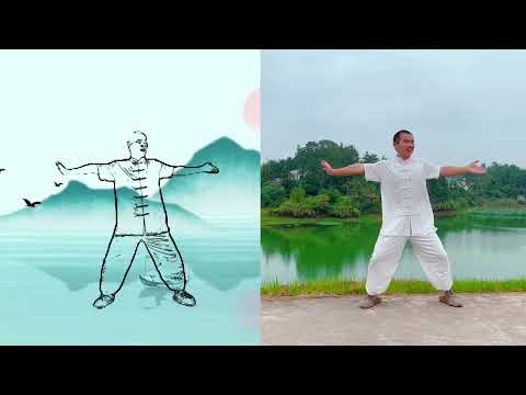Видео: Приведите себя в форму с помощью 30-минутной тренировки тайцзи на все тело #тайцзи #цигун