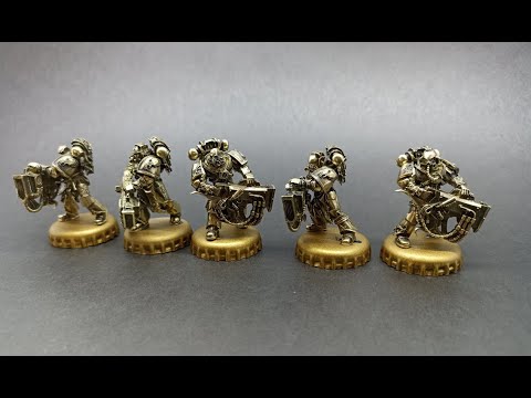 Видео: Warhammer 40000.Шумовые десантники из металла.