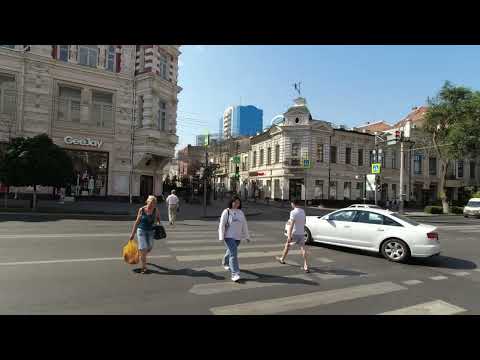 Видео: Ростов-на-Дону. Большая Садовая. Будённовский проспект. 6 июля 2024 года. Жара продолжается.