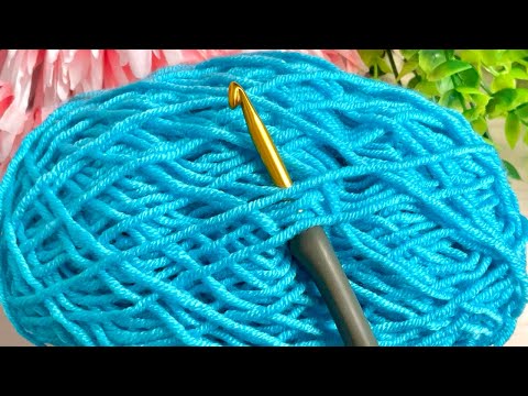 Видео: 1 РЯД! Очень ПРОСТОЙ узор крючком для пледа! Очень красивая вязка крючком для начинающих