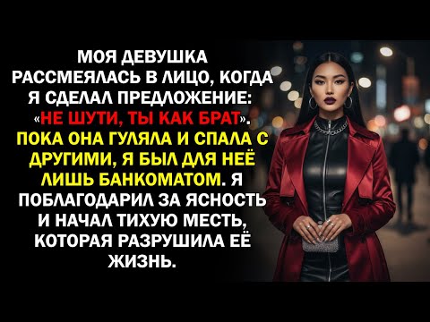 Видео: Моя девушка рассмеялась в лицо, когда я сделал предложение: «Не шути, ты как брат». Пока она...
