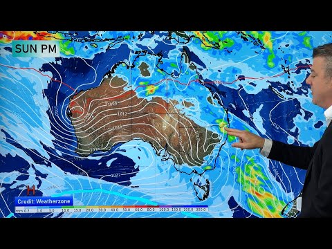 Видео: OZ: Холодные ветры на юге, тропические ливни в других местах