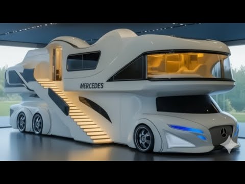Видео: 2026 Mercedes-Benz Luxury RV Motorhome | Роскошный автодом будущего — комфорт